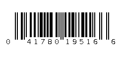 041780195166 Barcode