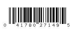 041780271495 Barcode