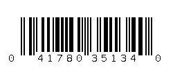 041780351340 Barcode
