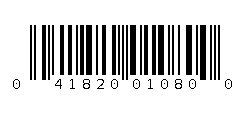 041820010800 Barcode