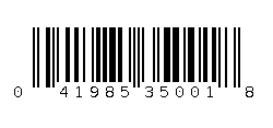041985350018 Barcode