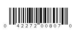 042272008070 Barcode