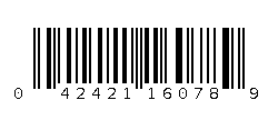 042421160789 Barcode
