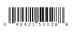 042421500288 Barcode