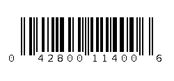 042800114006 Barcode