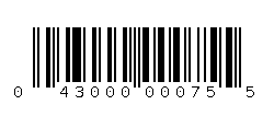 043000000755 Barcode