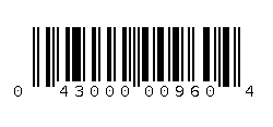 043000009604 Barcode