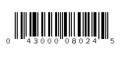 043000080245 Barcode