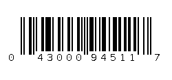 043000945117 Barcode