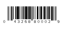 043268800029 Barcode