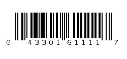043301611117 Barcode
