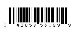 043859550999 Barcode