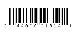 044000013141 Barcode