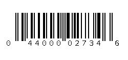 044000027346 Barcode