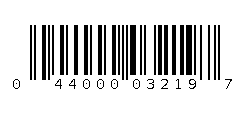 044000032197 Barcode