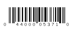 044000053710 Barcode