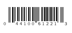 044100612213 Barcode