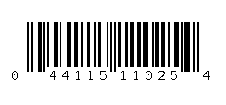 044115110254 Barcode