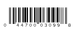 044700030998 Barcode