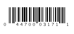 044700031711 Barcode