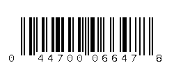 044700066478 Barcode