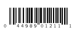 044989012111 Barcode
