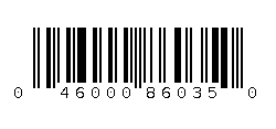 046000860350 Barcode