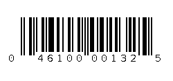 046100001325 Barcode