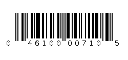 046100007105 Barcode