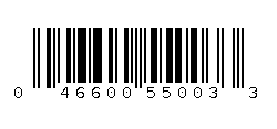 046600550033 Barcode