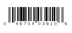 046704039106 Barcode