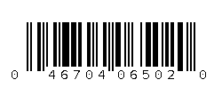 046704065020 Barcode