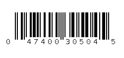 047400305045 Barcode