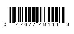 047677484443 Barcode