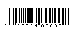 047834060091 Barcode