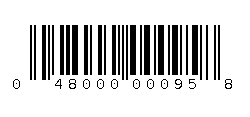 048000000958 Barcode