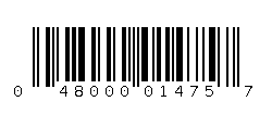 048000014757 Barcode