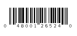 048001265240 Barcode