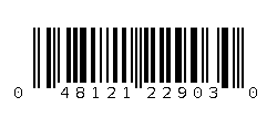 048121229030 Barcode