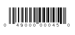 049000000450 Barcode