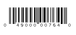 049000007640 Barcode
