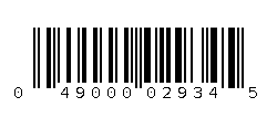 049000029345 Barcode