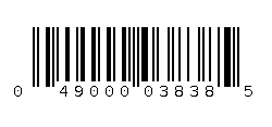 049000038385 Barcode