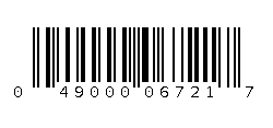 049000067217 Barcode