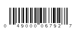 049000067927 Barcode
