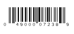 049000072389 Barcode