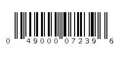 049000072396 Barcode