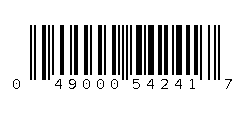 049000542417 Barcode