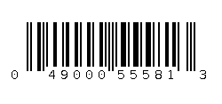 049000555813 Barcode