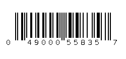 049000558357 Barcode